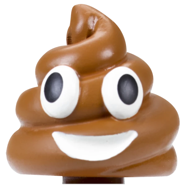Poop topper close up. Tap to play a sound